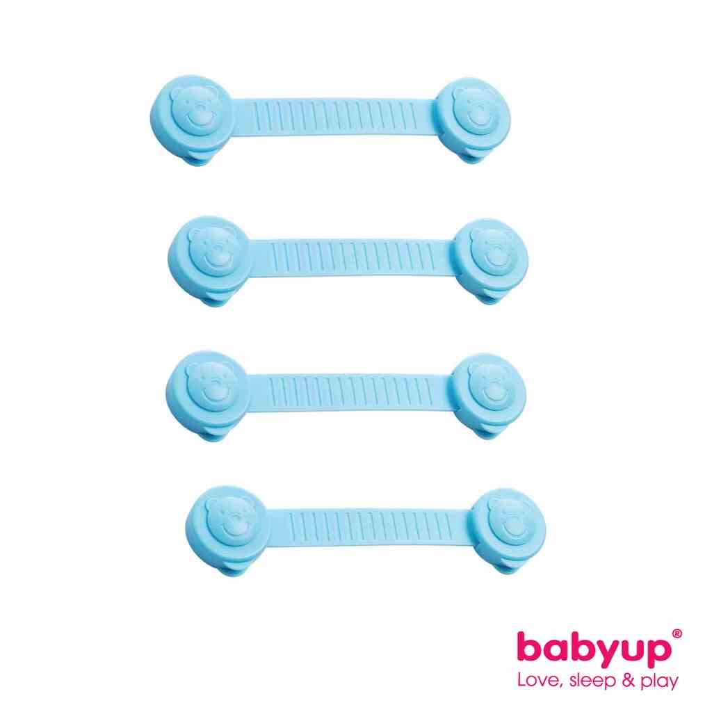 Dây Khóa tủ lạnh Babyup, chốt an toàn tủ lạnh, ngăn kéo, tủ đồ. Khóa cửa tủ an toàn cho bé