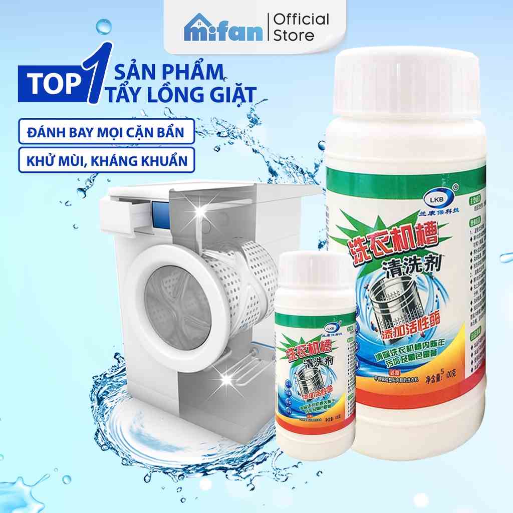 Bột Tẩy Vệ Sinh Lồng Máy Giặt Cao Cấp MIFAN - Tẩy Sạch Cặn Bẩn Lâu Ngày Nhanh Chóng