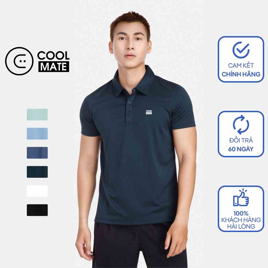 Áo Polo thể thao nam ProMax-S1 Logo thương hiệu Coolmate AW