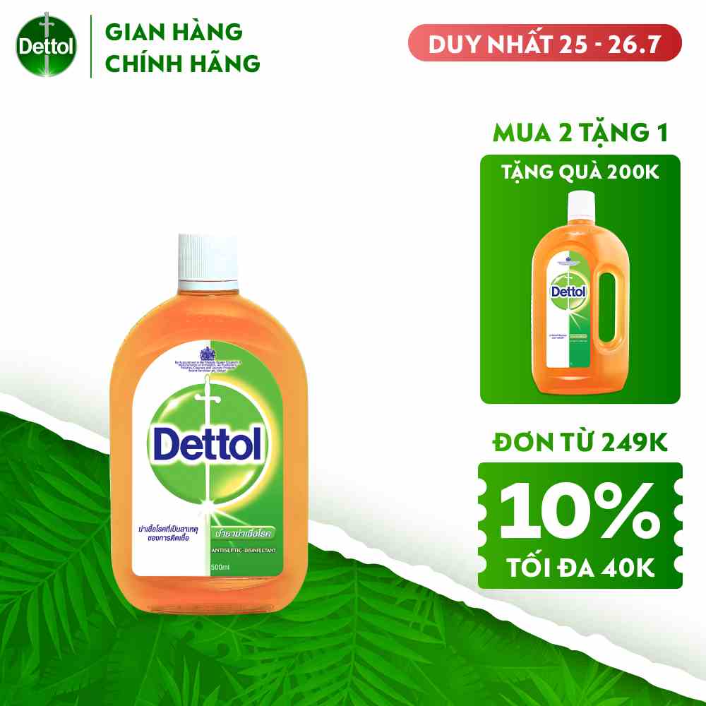 Dung dịch diệt khuẩn đa năng Dettol 500ml