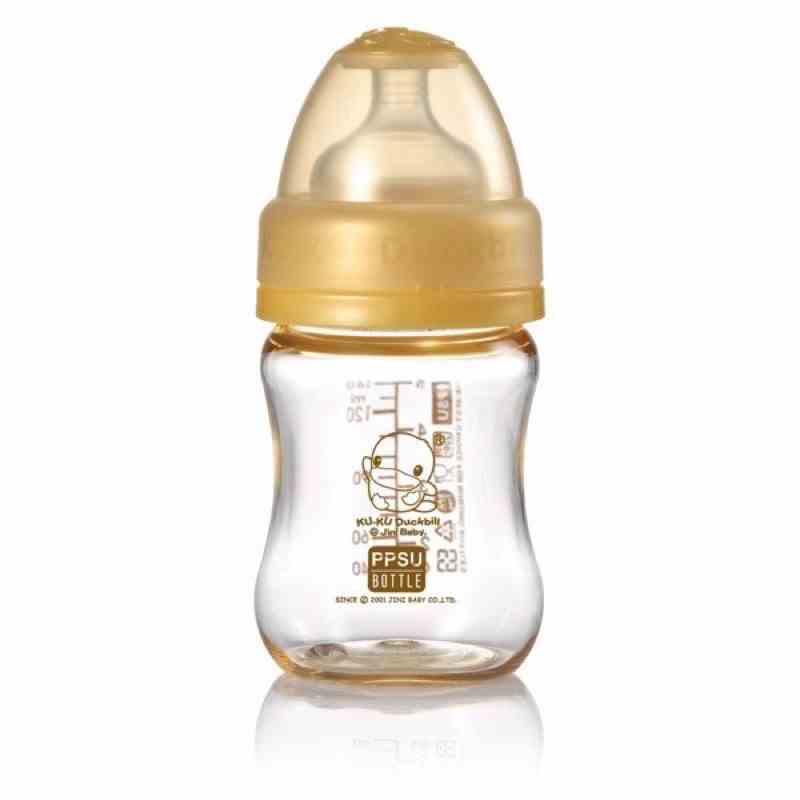 Bình sữa cổ rộng PPSU 140ml KuKu KU5833