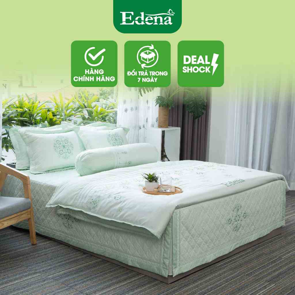 Trọn Bộ Chăn Ga Edena Cotton Đặc Biệt 526