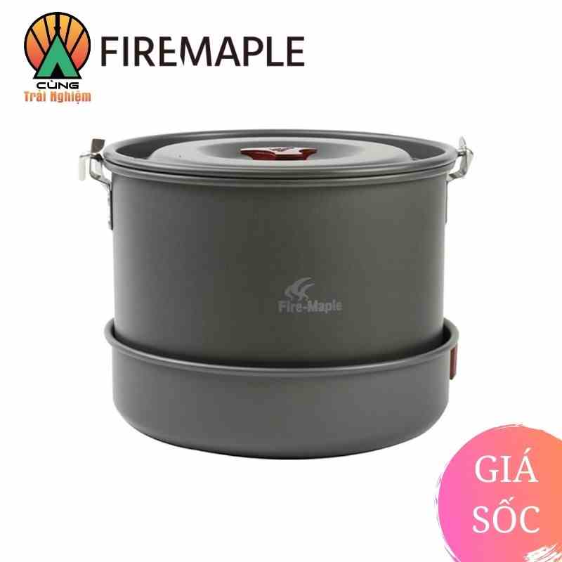 [CHÍNH HÃNG] COMBO Nồi Chảo Nấu Ăn 5 Trong 1 Fire Maple FMC-212 Gọn Nhẹ Chuyên Dụng Cho Du Lịch, Dã Ngoại Cắm Trại