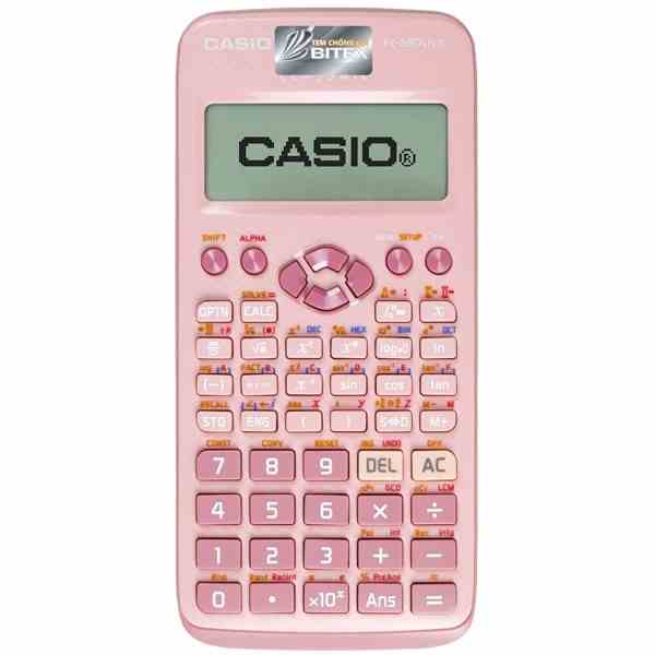 [Mã LIFEMC17M1 -10% đơn 150k] Máy Tính Casio FX 580 VN (Màu Hồng)