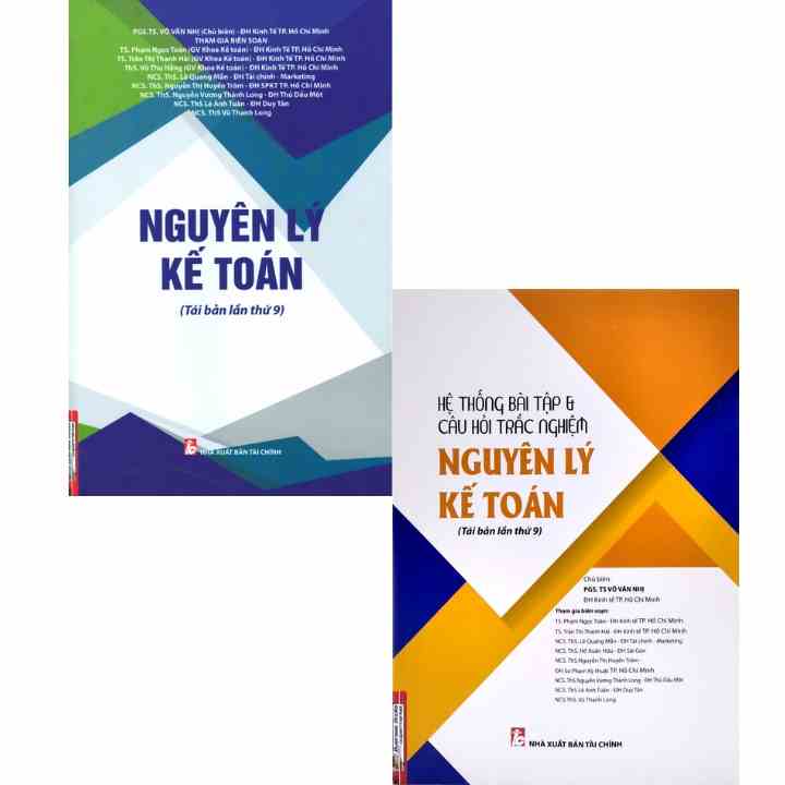 Sách - Combo Nguyên Lý Kế Toán + Hệ Thống Bài Tập & Câu Hỏi Trắc Nghiệm Nguyên Lý Kế Toán (Bộ 2 Cuốn)