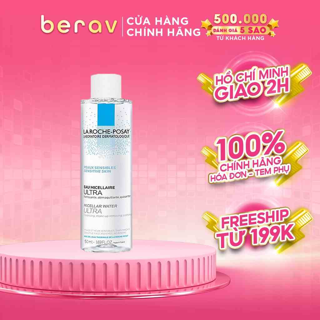 [MẪU THỬ] Nước làm sạch sâu và tẩy trang La Roche-Posay Micellar Water Ultra Sensitive Skin 50ml