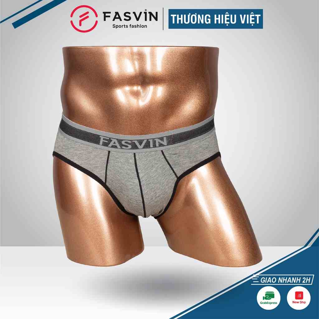 Quần lót nam fasvin MSV07.HN vải cotton chun dày dặn mềm mại co giãn dễ chịu