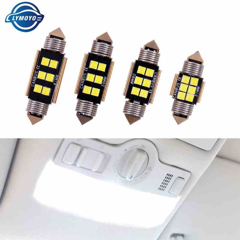 Bóng đèn festoon LYMOYO LED C5W 31mm 36mm 39mm 41mm SMD chuyên dụng dành cho xe hơi