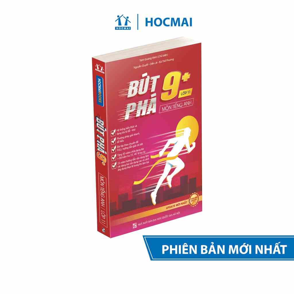 Sách - Bứt phá 9+ môn Tiếng anh lớp 11 (Theo chương trình GDPT cũ)