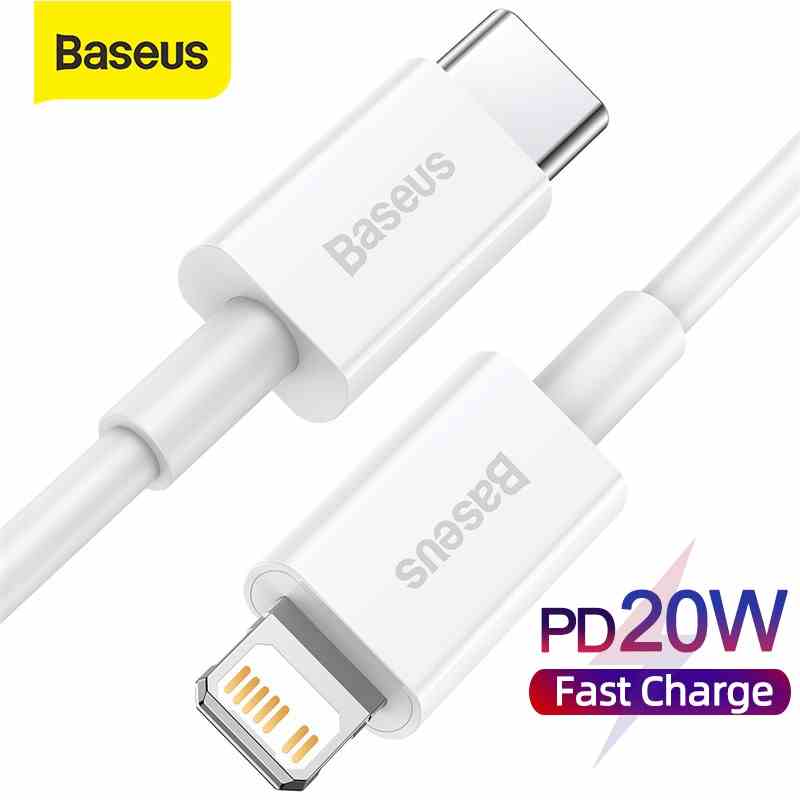 Cáp Sạc Nhanh Truyền Dữ Liệu Baseus Cho iPhone PD 20W Dòng cao cấp USB