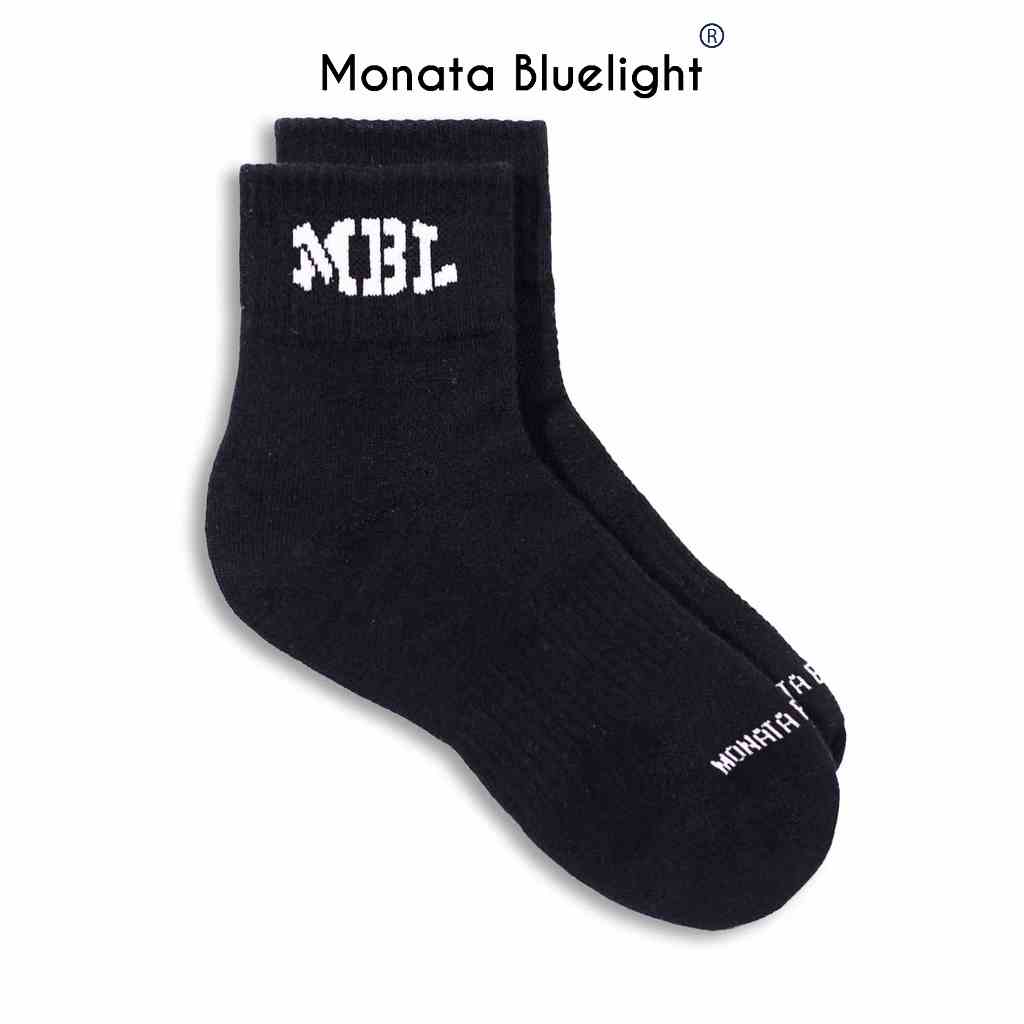 MONATA BLUELIGHT - Tất chân Socks (Short Crew)