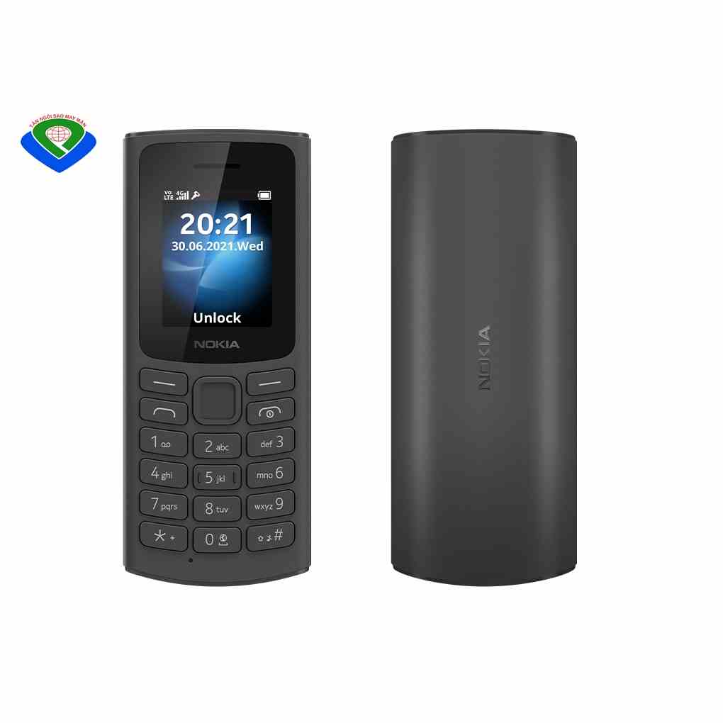 Điện thoại Nokia 105 4G - Hàng chính hãng, Bảo hành chính hãng 12 tháng