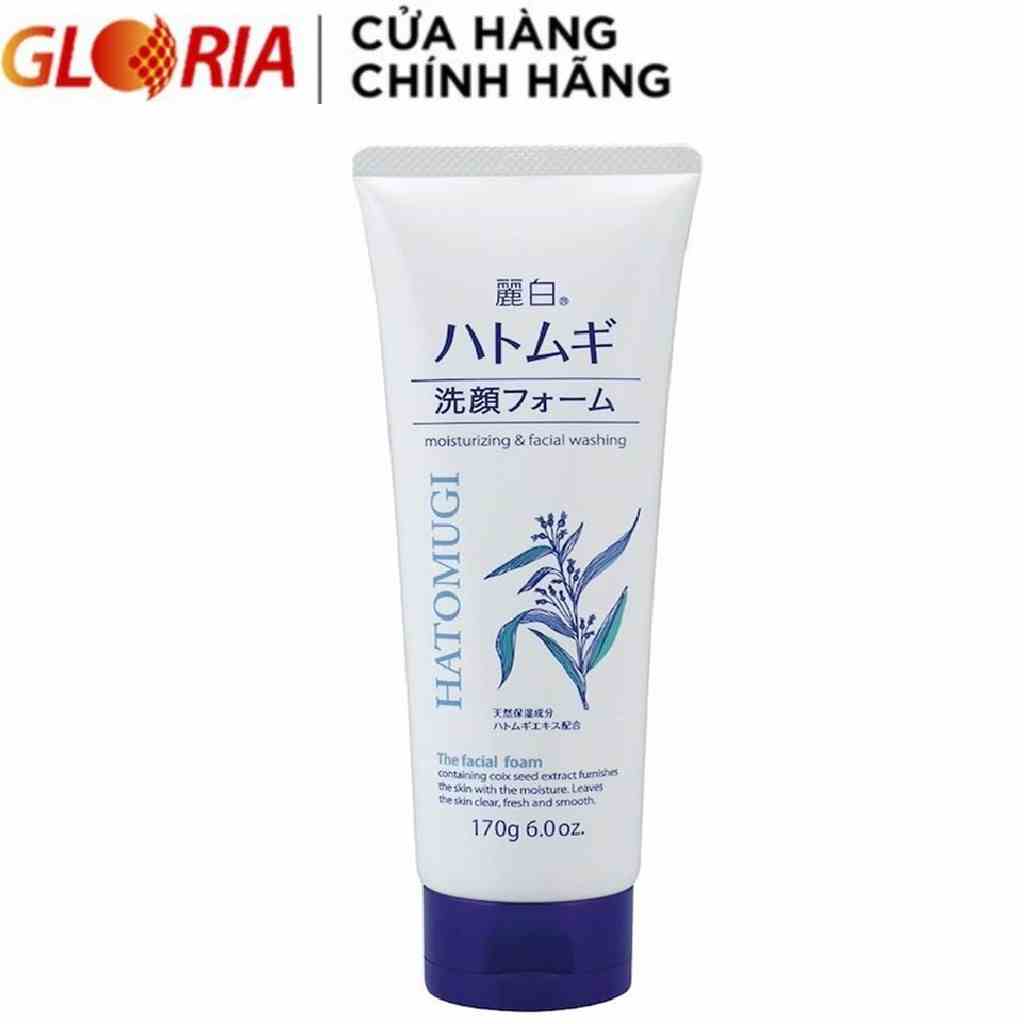 Sữa Rửa Mặt Làm Sáng Da Reihaku Hatomugi Facial Foam 170g