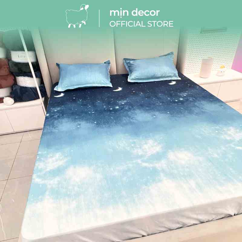 [Mã BMLTA35 giảm đến 35K đơn 99K] Bộ ga gối cotton 3d Mịn Decor mềm mịn mát nhiều họa tiết