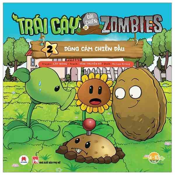 [Mã BMLTB35 giảm đến 35K đơn 99K] Sách - Trái Cây Đại Chiến Zombie (Tập 2) - Dũng Cảm Chiến Đấu