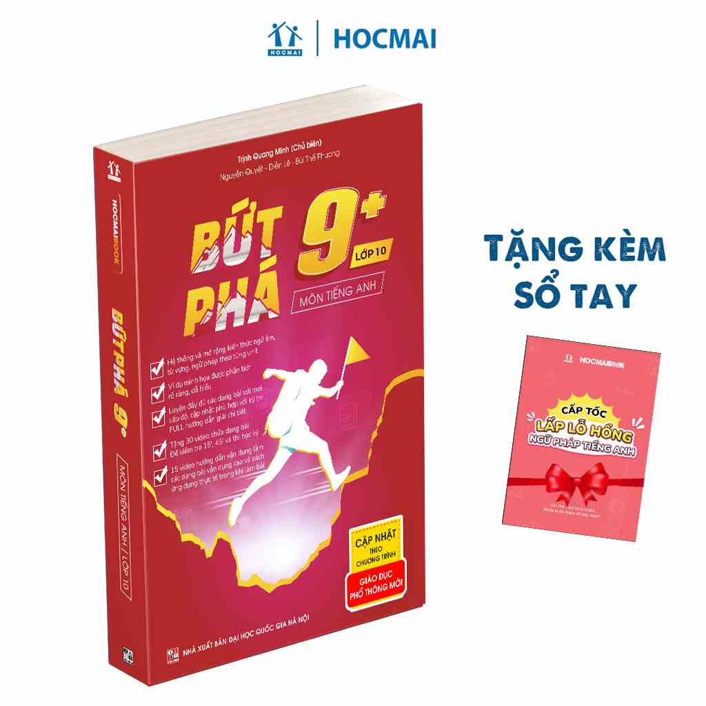 Sách - Bứt phá 9+ môn Tiếng anh lớp 10 (theo chương trình GDPT MỚI)