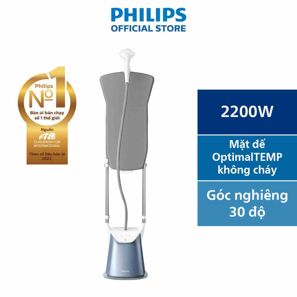 Bàn Ủi Hơi Nước đứng PHILIPS GC625 ProTouch 2200W - Hàng Chính Hãng