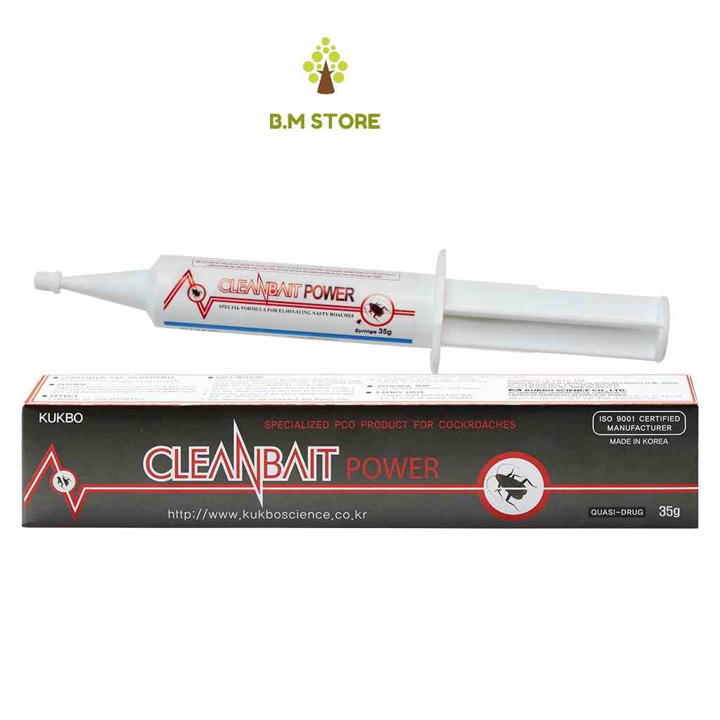 [Mã BMLTB200 giảm đến 100K đơn 499K] Diệt gián Cleanbait Power hiện Kukbo 35gr