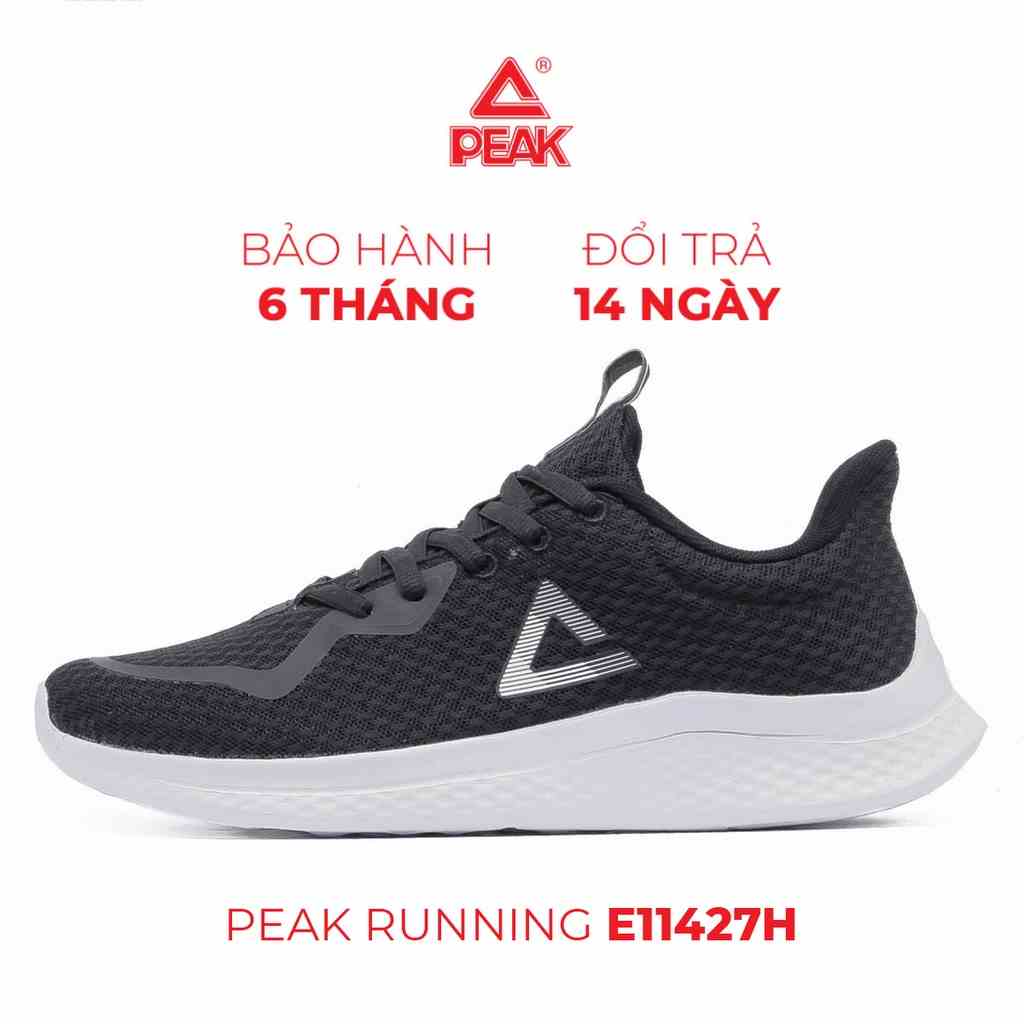 Giày chạy bộ nam Peak E11427H, giày thể thao running siêu nhẹ