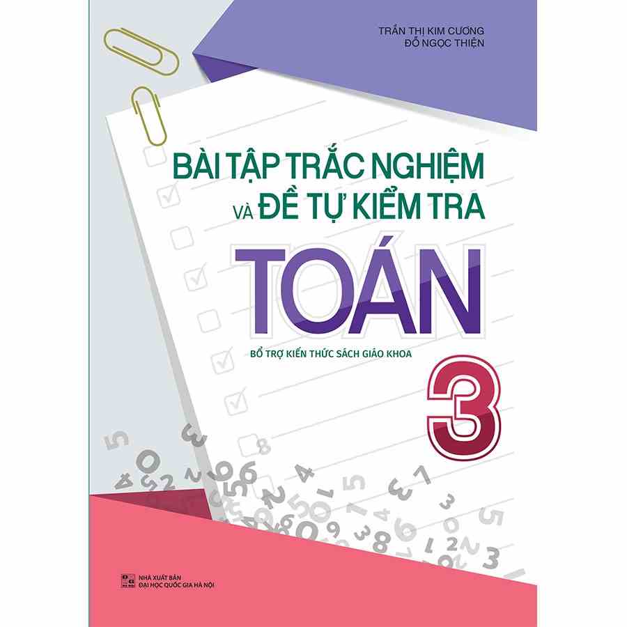 [Mã BMLTB35 giảm đến 35K đơn 99K] Sách: Bài Tập Trắc Nghiệm Và Đề Kiểm Tra Toán Lớp 3 (TB)