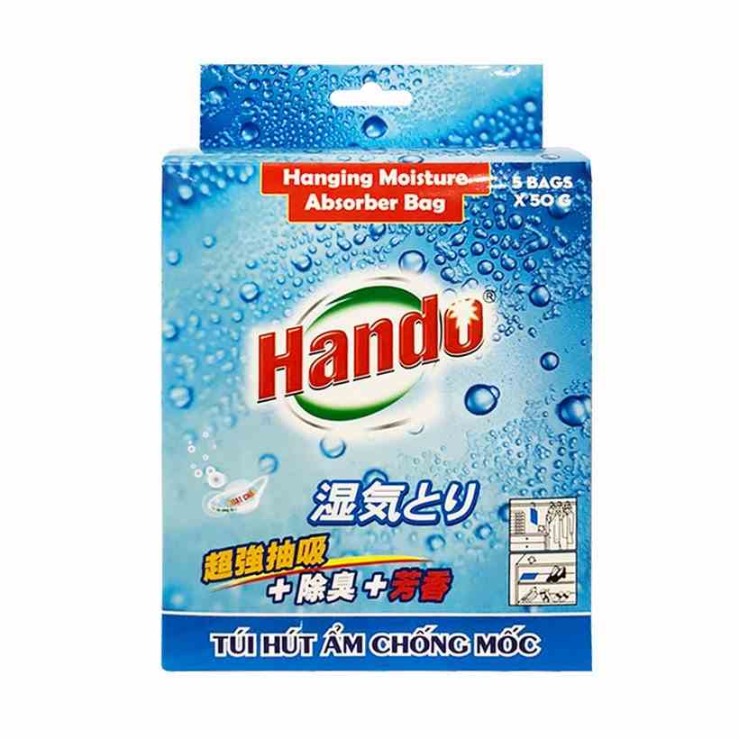 [Mã BMLTA35 giảm đến 35K đơn 99K] Hộp 5 túi hút ẩm tiện lợi Hando 250g