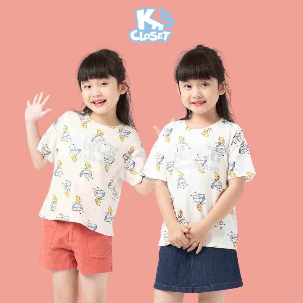 Áo Phông Ks Closet Cộc Tay Cho Bé (2 - 10 Tuổi) E019ONS / E008TWS TMĐT