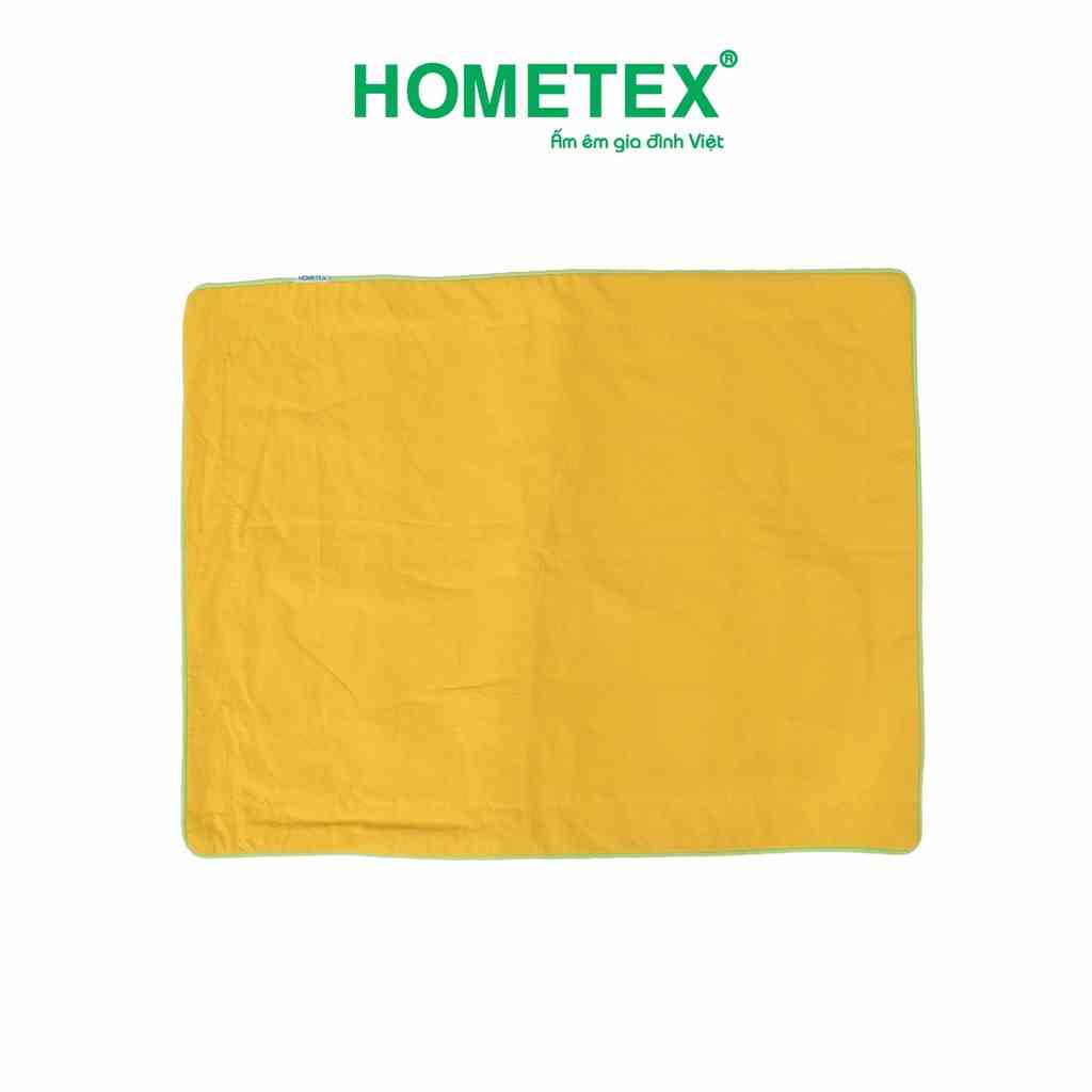 [Mã BMLTB35 giảm đến 35K đơn 99K] Áo gối đầu cho bé size 30x40cm viền bèo cotton xốp màu Hometex