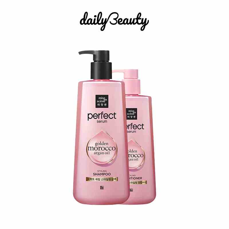 Dầu Xả dưỡng tóc Mise En Scene Perfect Serum Styling Conditioner 680ml/chai