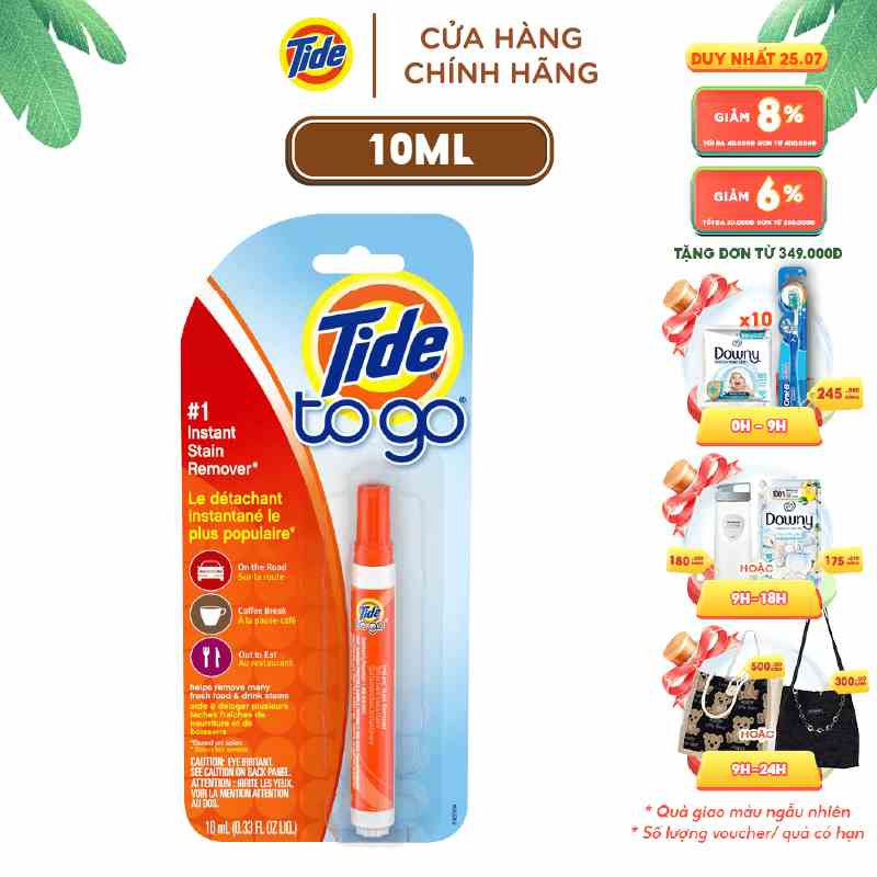 (Hàng nhập khẩu) Bút Tẩy Vết Bẩn Quần Áo Tức Thì Tide To Go - 10ml