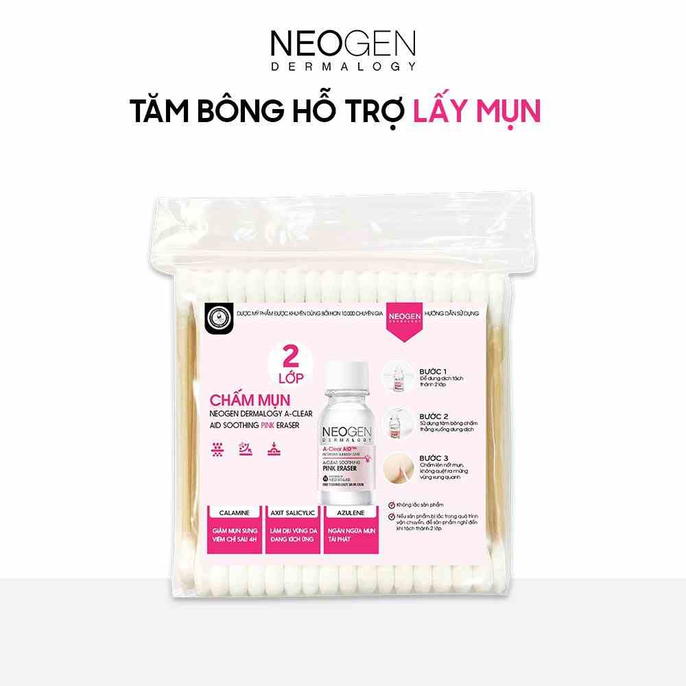 Tăm Bông Gỗ Hỗ Trợ Nặn Mụn Và Chấm Mụn Neogen