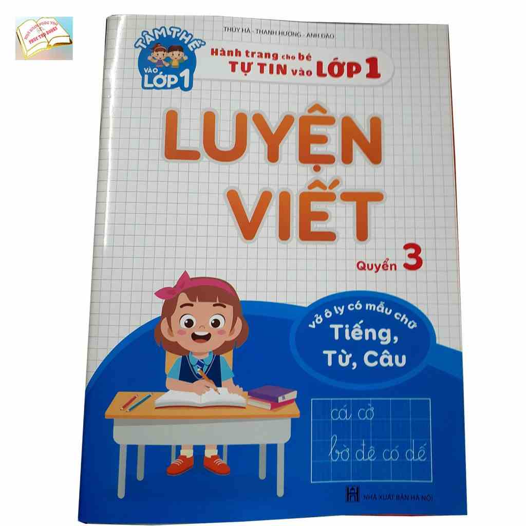 Sách - Luyện Viết (Quyển 3) - Luyện Viết Tiếng, Từ, Câu - Hành Trang Cho Bé Tự Tin Vào Lớp 1