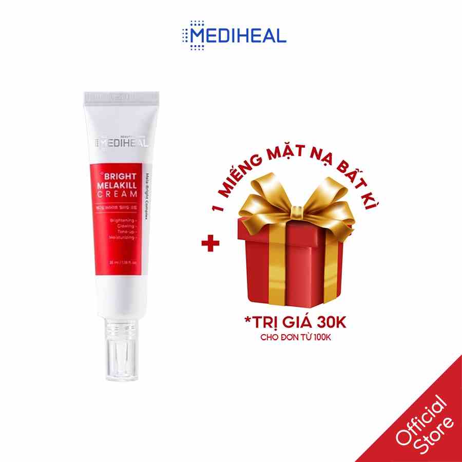 [Mã BMTTC60K giảm đến 60K đơn 50K] Kem Dưỡng Trắng Da Nâng Tone Mediheal Bright Melakill Cream 35ml