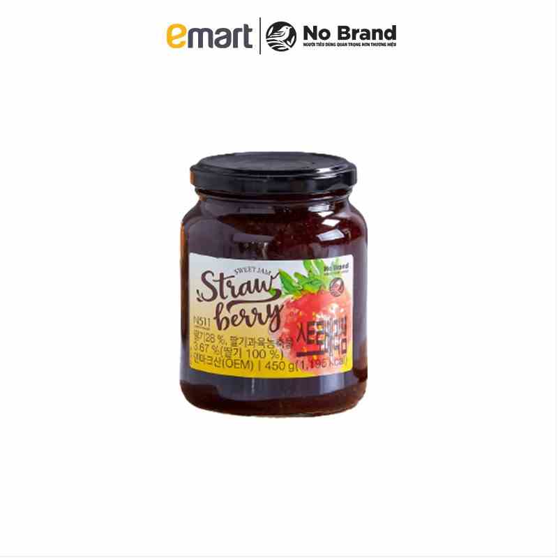 Mứt Dâu Tây No Brand Hũ 450G - Emart VN