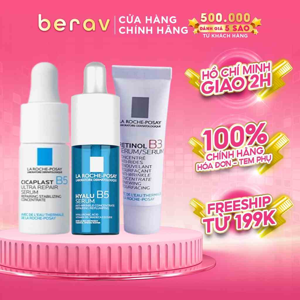 Serum Dưỡng Chất chuyên sâu giúp hỗ trợ quá trình tái tạo da La Roche-Posay HYALU B5 Serum (10ml / 30ml)