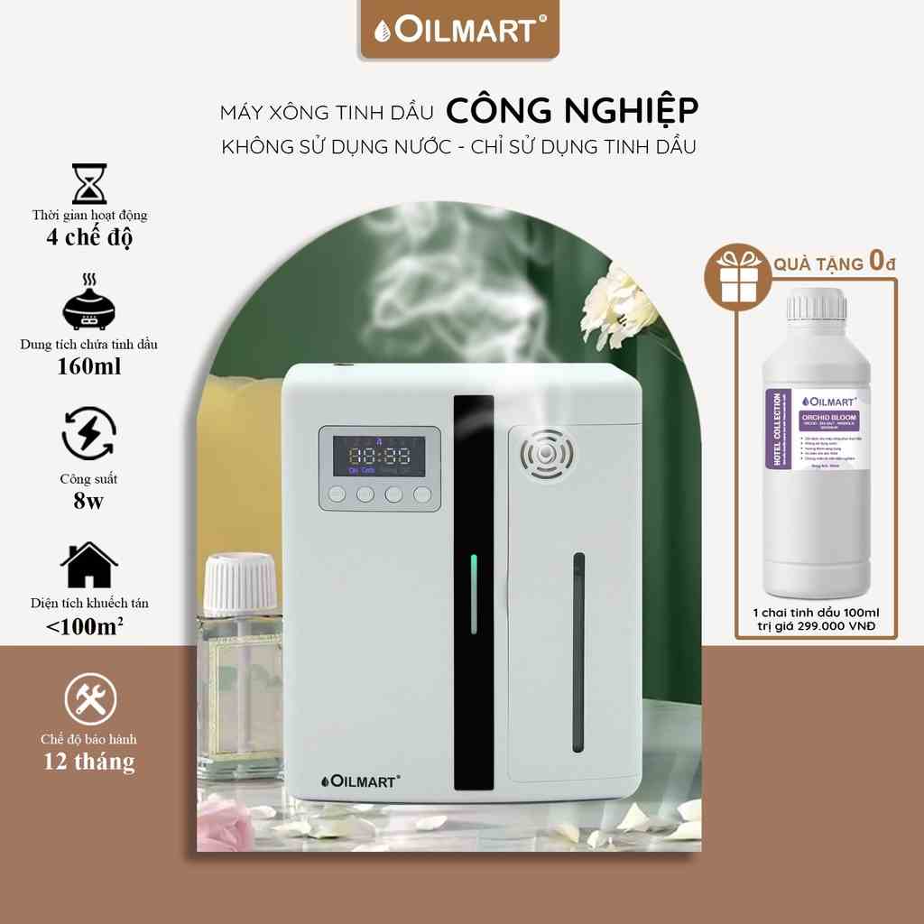 Máy Khuếch Tán Tinh Dầu Công Nghiệp Oilmart (Không dùng nước) - 8W 160ml