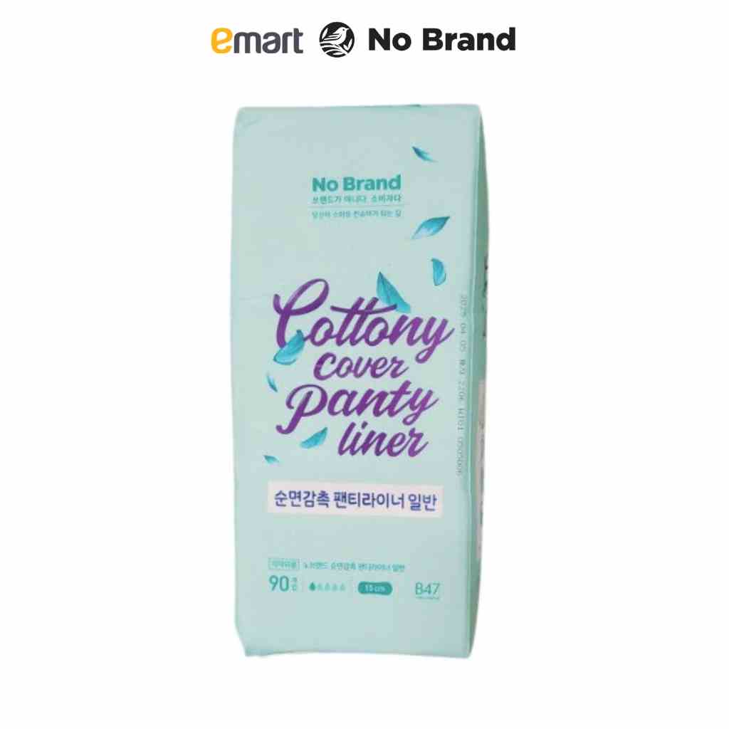 Băng Vệ Sinh Hàng Ngày Siêu Tiết Kiệm No Brand Hàn Quốc Loại 15CM (90 Miếng / Gói) - Emart VN