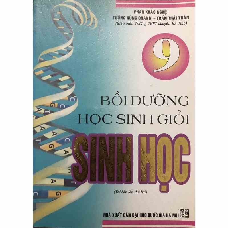 Sách - Bồi Dưỡng Học Sinh Giỏi Môn Sinh học Lớp 9