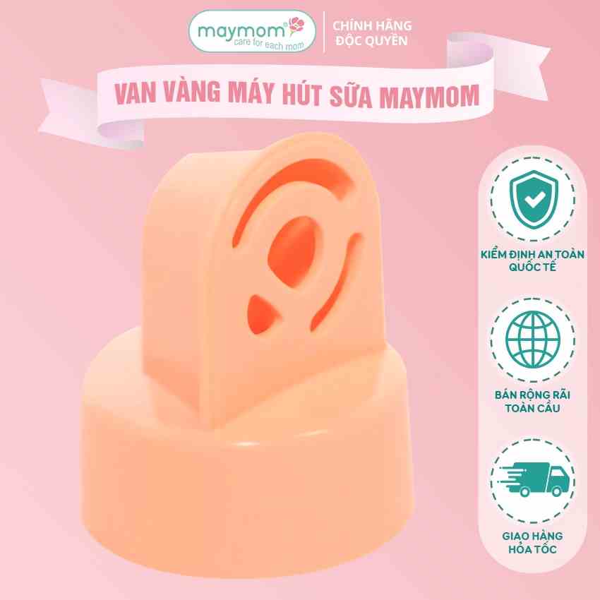 Van Vàng Máy Hút Sữa Maymom, Phụ Kiện Thay Thế Máy Medela Pump, Harmony, Swing, Mini Electric