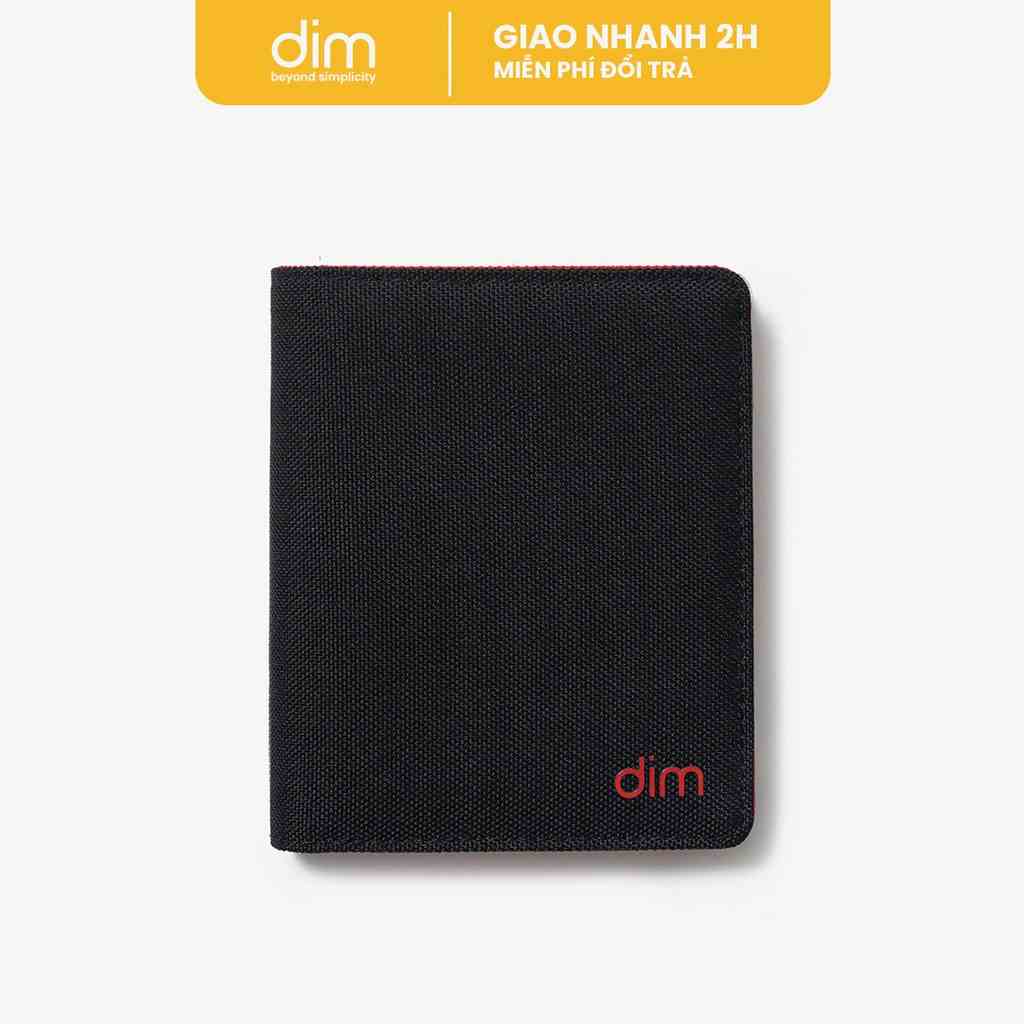 Ví vải gập đôi unisex DIM Basic Wallet 2 - Đứng (Ngăn đựng hình)