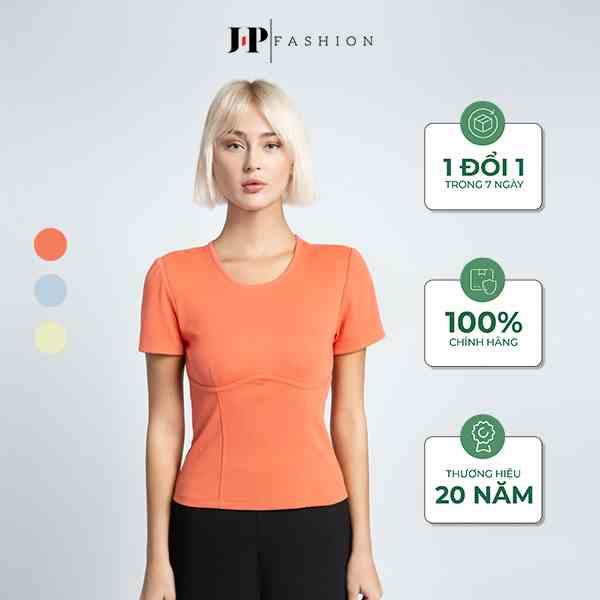 [Mã BMLTB35 giảm đến 35K đơn 99K] Áo thun cổ tròn ngắn tay J-P Fashion C 10206544 ST4 CT6