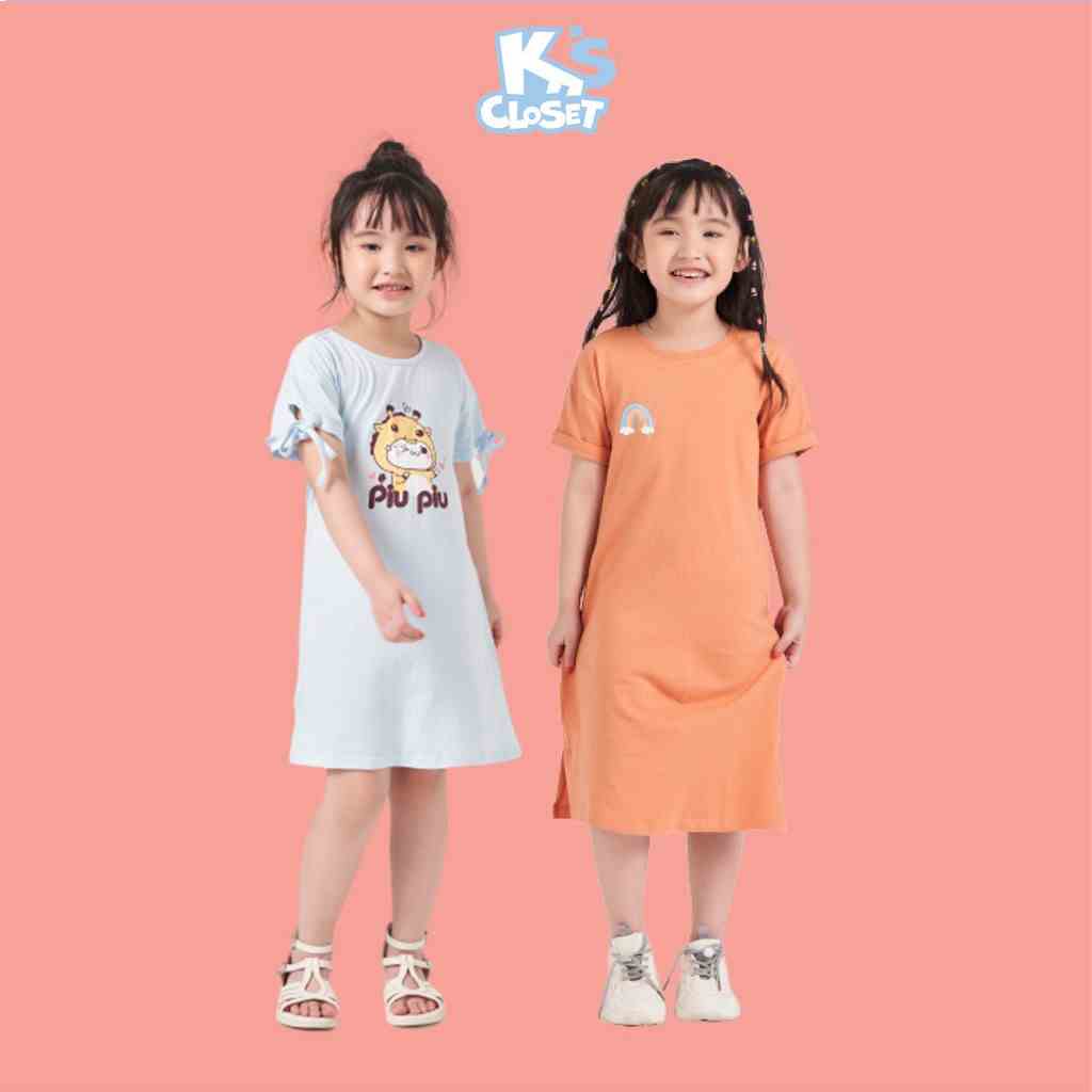 Đầm Cotton Ks Closet Dáng Suông Cho Bé Gái (2 9 Tuổi) E049ONS / E127ONS TM