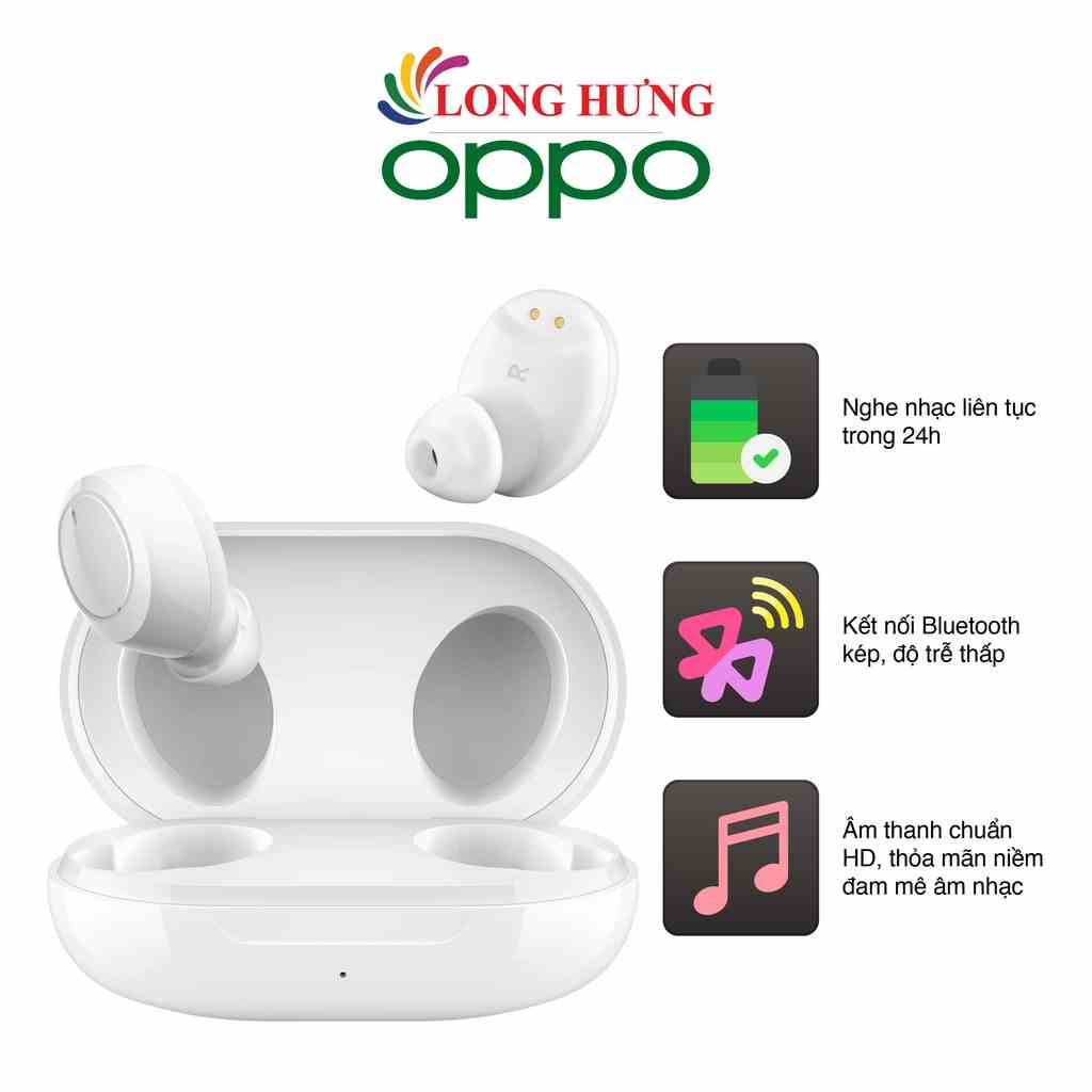 Tai nghe Bluetooth True Wireless Oppo Enco Buds ETI81 - Hàng chính hãng