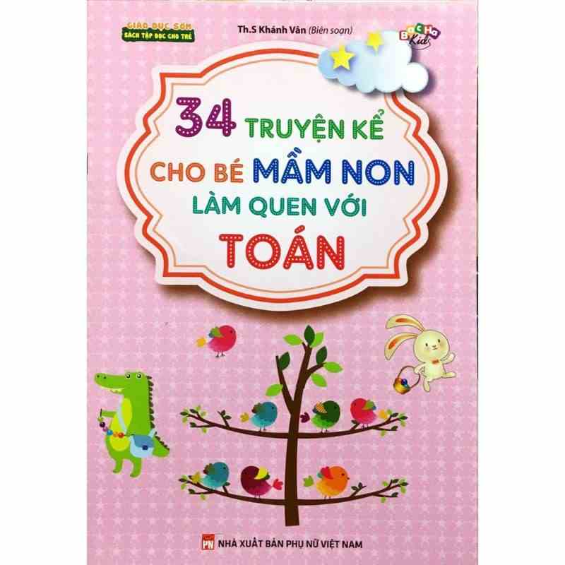 Sách - 34 truyện kể cho bé mầm non làm quen với toán