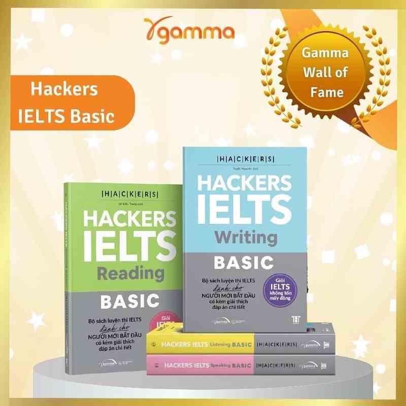 Sách Combo Hackers Ielts Basic (Bộ 4 Cuốn)