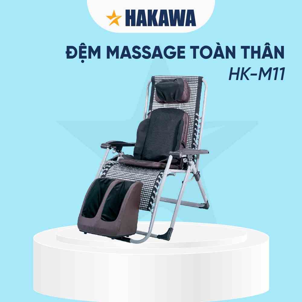 Đệm massage cao cấp chính hãng HAKAWA - HK-M11 - Phân phối chính hãng - Bảo hành chính hãng 2 năm