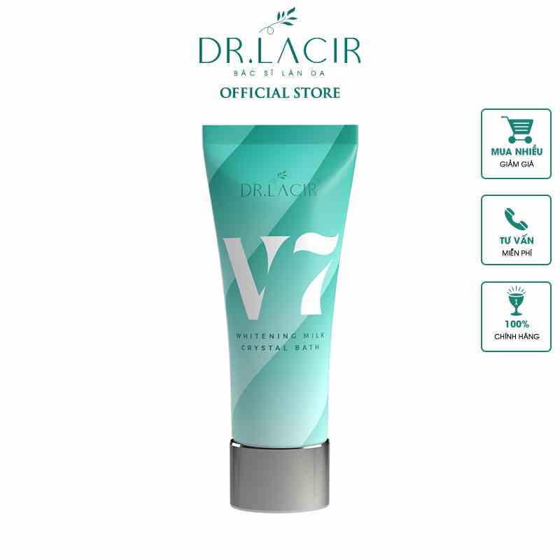 Tắm Trắng Khô V7 DR LACIR 250ML DR34