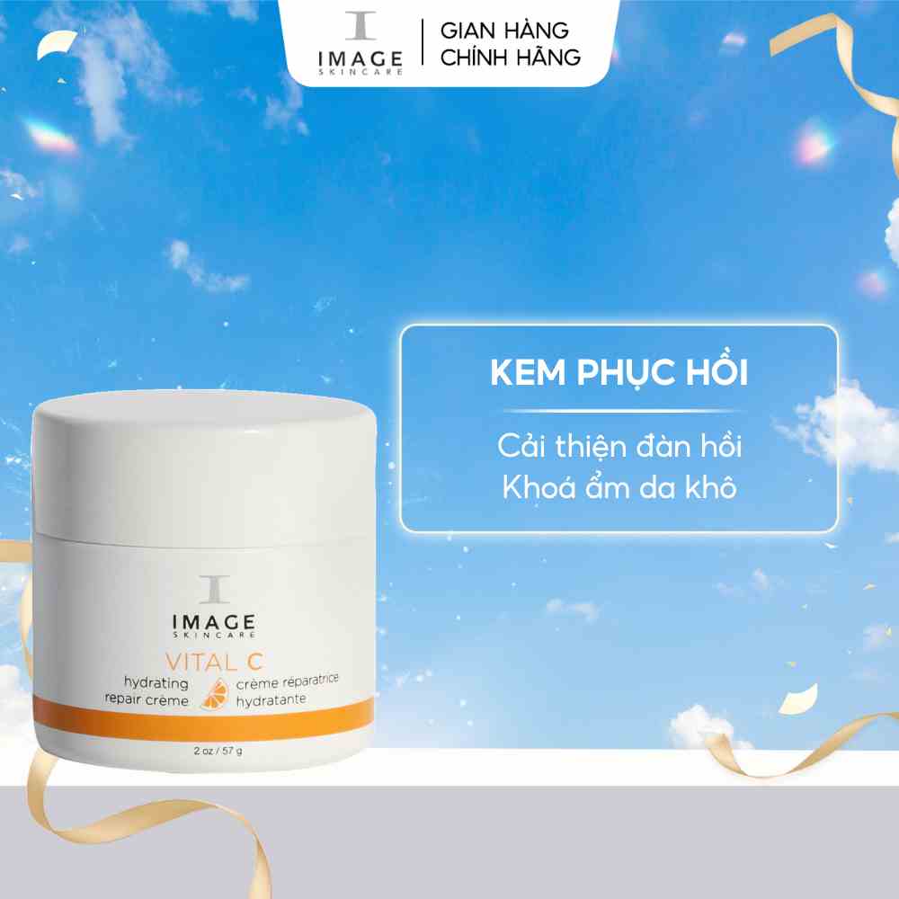 Kem dưỡng làm dịu da Image Skincare Vital C Hydrating Repair Creme 57g