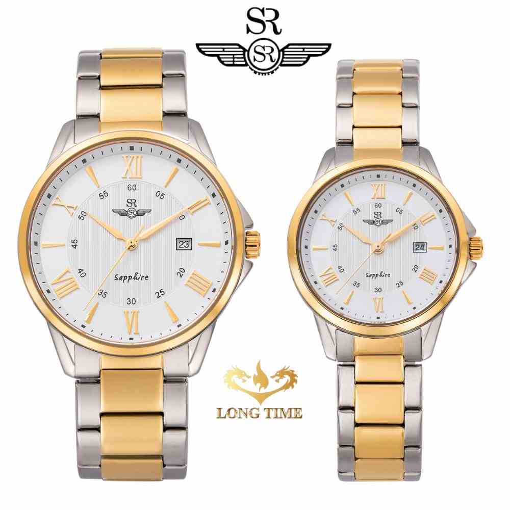 Đồng hồ nam Nữ SRWATCH Chính Hãng SG3006.1202CV và SL3006.1202CV - Dây Kim Loại , Bảo Hành 5 Năm Toàn Quốc