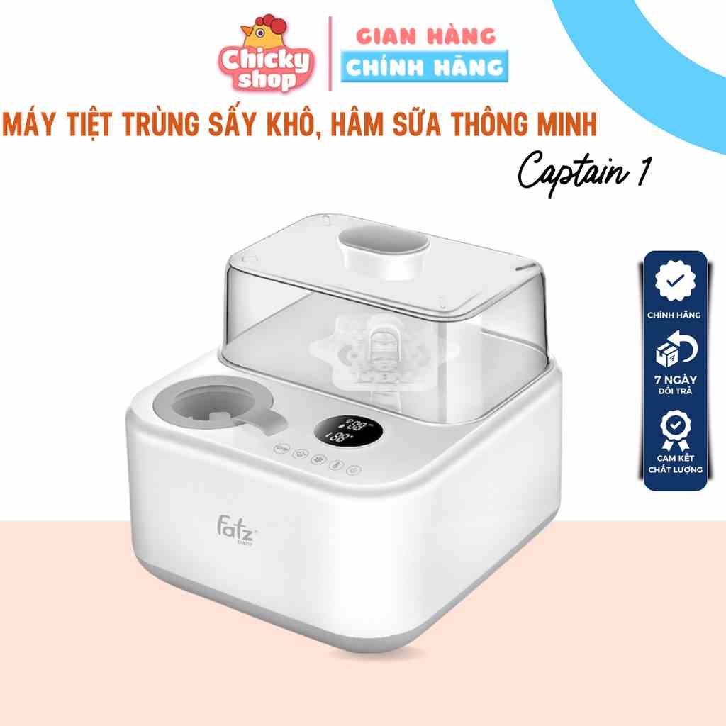 Máy hâm sữa tiệt trùng sấy khô Captain 1 Fatz Baby FB4320SJ