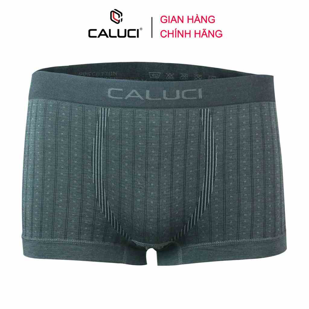 [Mã BMLTB35 giảm đến 35K đơn 99K] Quần sịp đùi nam CALUCI CA02, Boxer năng động, vải Cotton mềm mại, co giãn 4 chiều